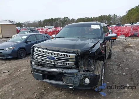 2013 Ford F-150 Platinum from USA, damaged, VIN 1FTFW1ET7DFB44049